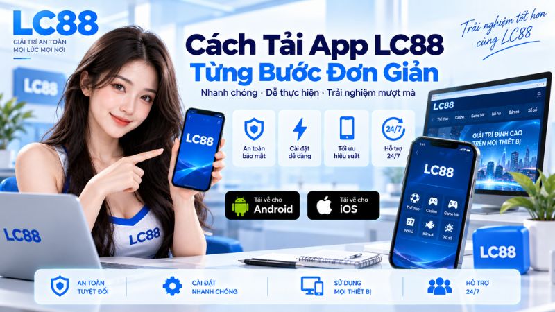 Cách tải app LC88 từng bước