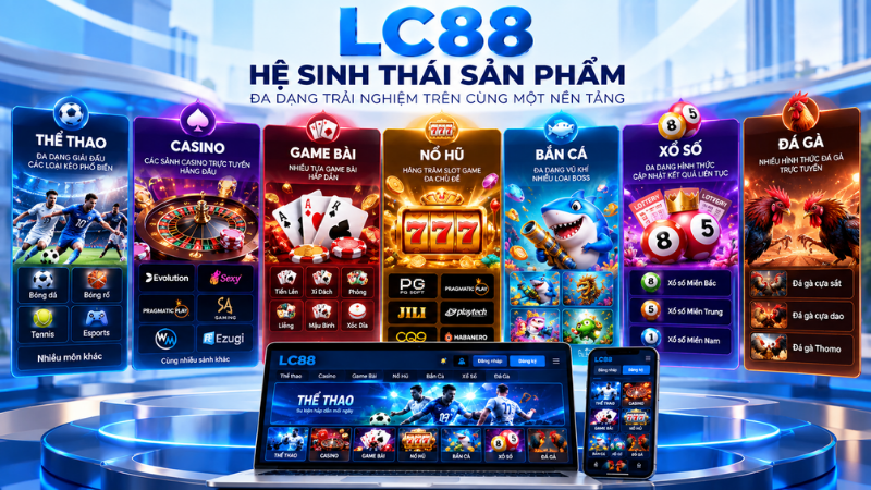 Hệ Sinh Thái Sản Phẩm LC88